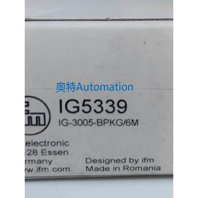 IFM IG5339 IGM206 IGW200 全新原装易福门 现货议价$