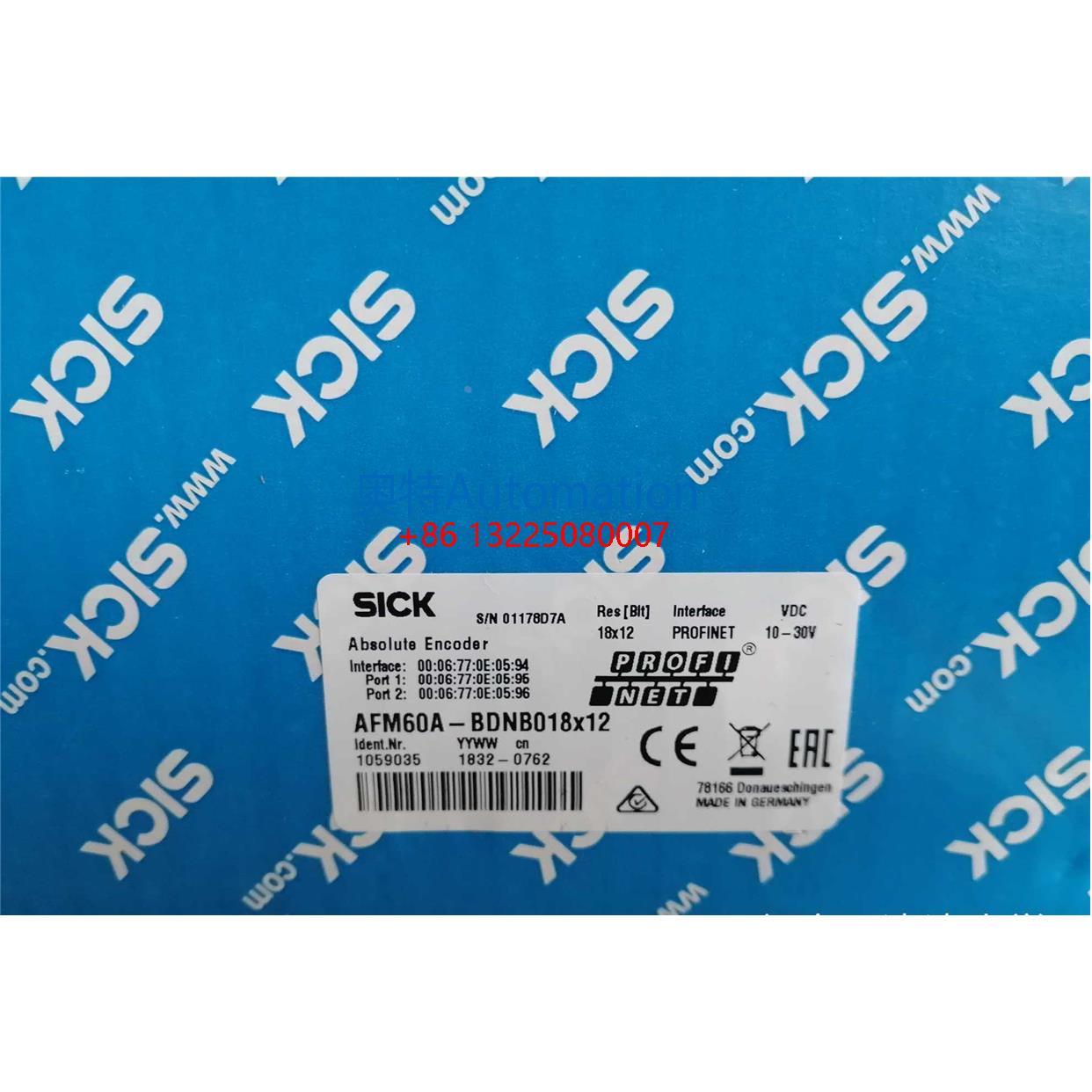 德国sick西克1059035编码器AFM60-BDNB018x12全新原装现货议价$