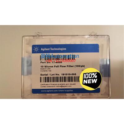 安捷伦溶出滤头17-4000 10 Micron 17-4010 17-4020 100/PK 原装