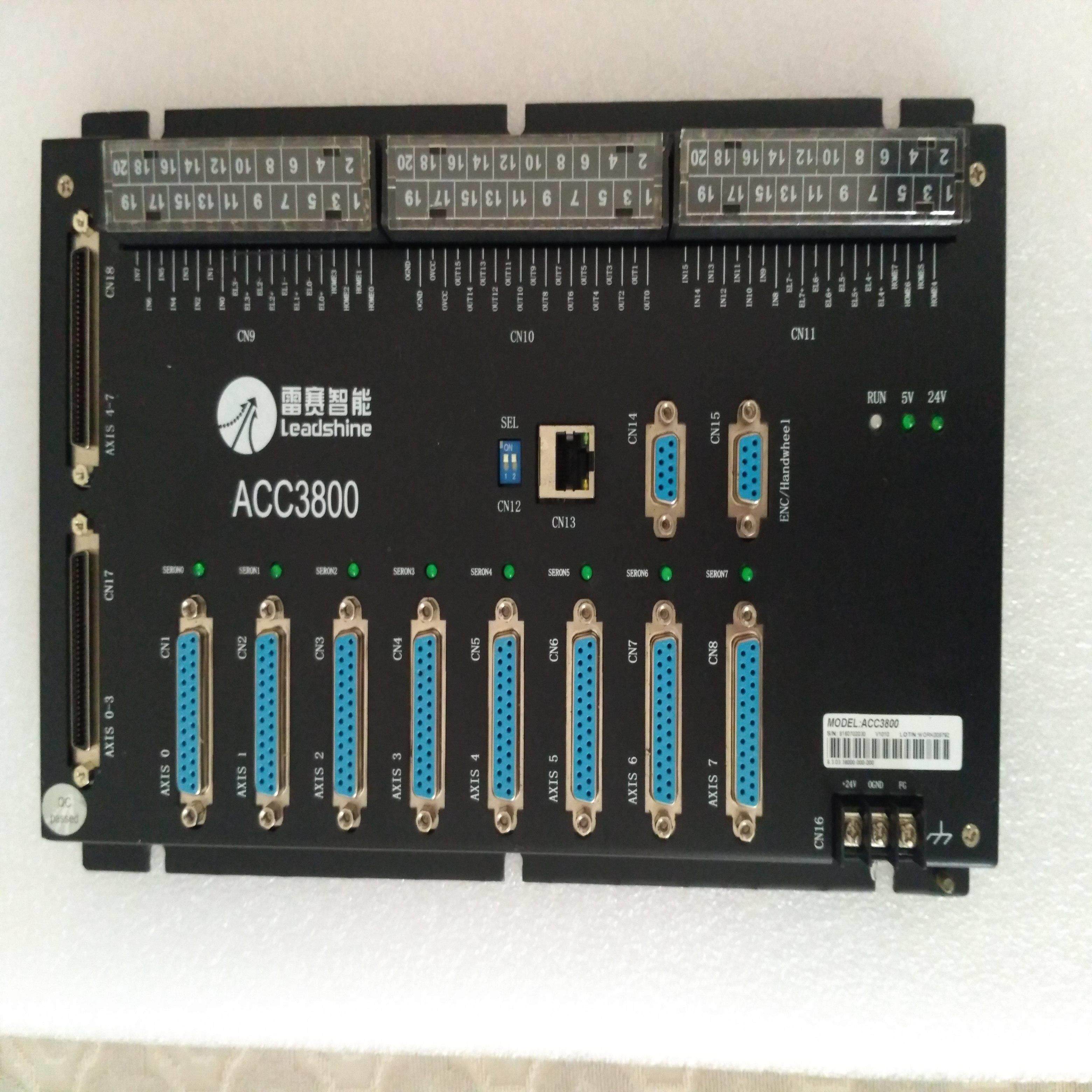 配件雷赛ACC3800八轴卡接线盒 配线IO端子台 DMC3800运动议价