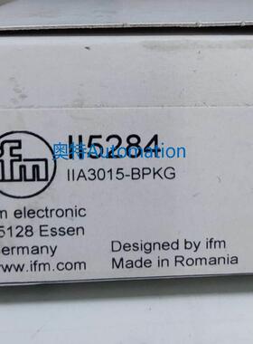 IFM II5284 II5321 II5492 II5697 全新原装易福门 现货议价$