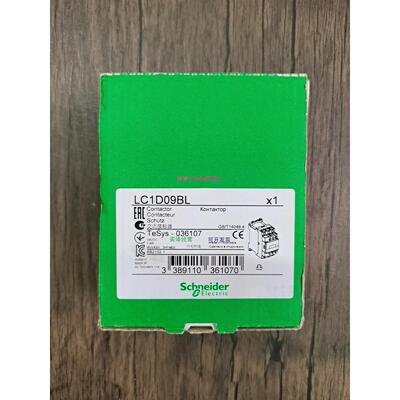 配件全新原装正品  LC1D09BL 接触器 实物拍摄 现货销售议价