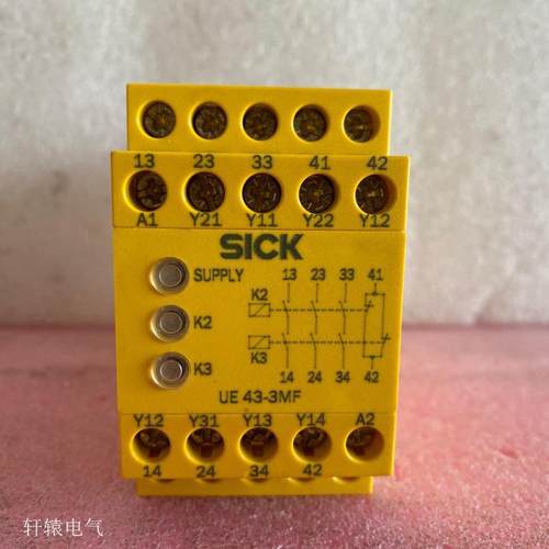 德国SICK施克安全继电器 6024897 UE43-3MF2D3议价$