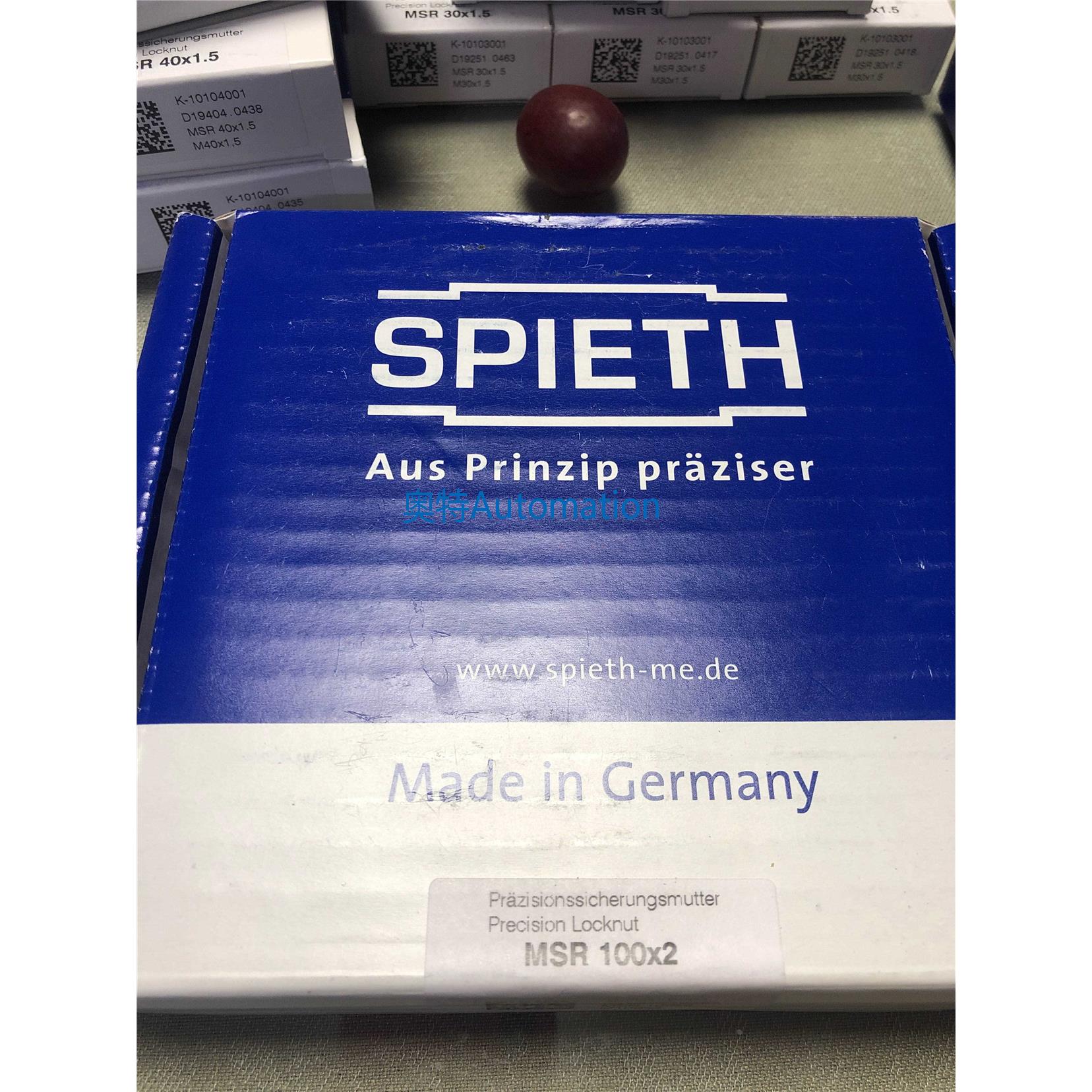 SPIETH 螺母 MSR100X2 全新现货议价$