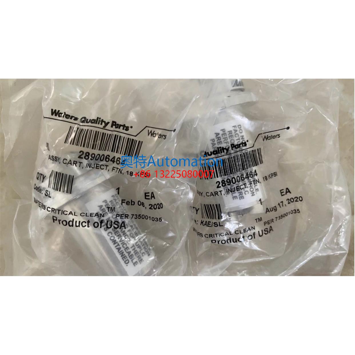 全新waters六通阀289006464 INJECT FTN 18KPSI原装促销议价$