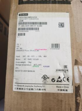 配件6SL3224-0BE31-5UA0 6SL3224-0BE32-2UA0 6SL3225-0BH31-5AA1