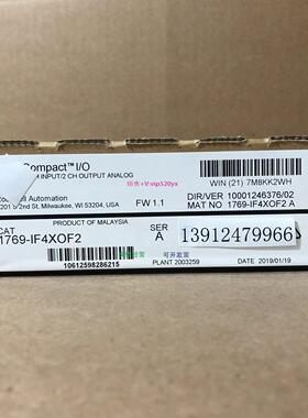 配件罗克韦尔 1769-IF4XOF2 1769-IF4 1769-IF8 1756-IF8 1769-OF