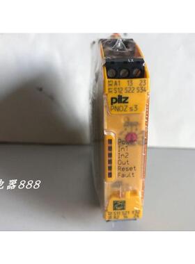 全新原装PILZ皮尔兹PNOZ S3安全继电器 货号750103 751103议价$