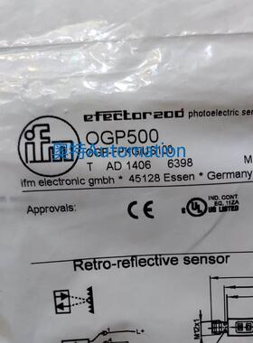 IFM OGP500 OGP501 OGP503 OGP700 全新原装易福门 现货议价$