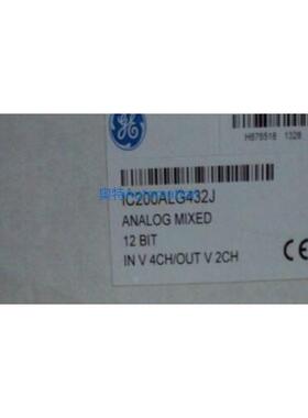 IC200ALG432 GE 全新原装现货 质保一年议价$