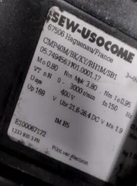 配件sew伺服电机CMP40MBKKYRH1MSB1全新原装正品保证议议价议价