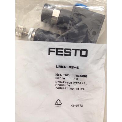配件现货德国费斯托特价原装减压阀 LRMA-QS-6 15496议价