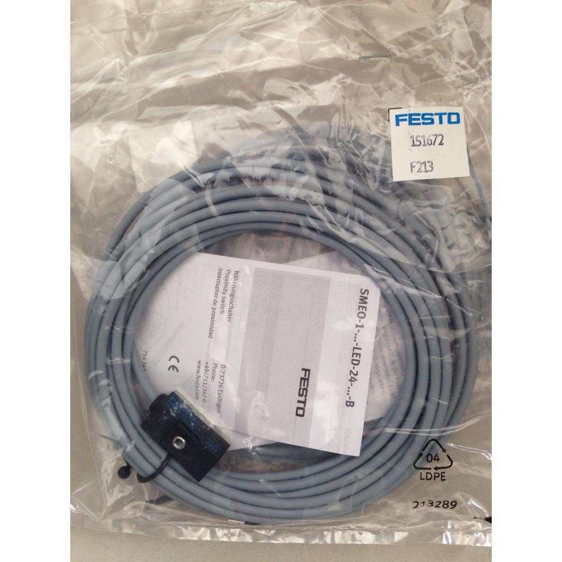 配件费斯托舌簧式行程开关 SMEO-1-LED-24-K5-B 151672 原装正品