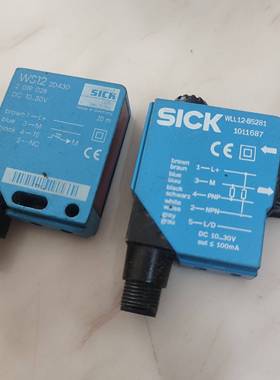 配件SICK光电开关WS12-2D430 WLL12-B5281  2019028 1011687 议价