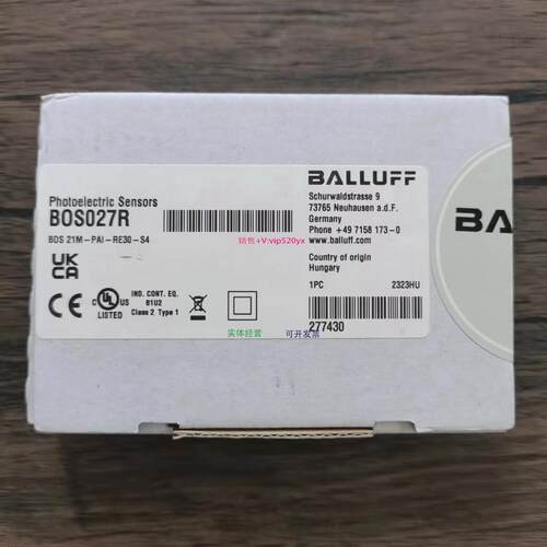 配件全新原装正品  BOS027R 光电开关 BOS 21M-PAI-RE30-S4现货议