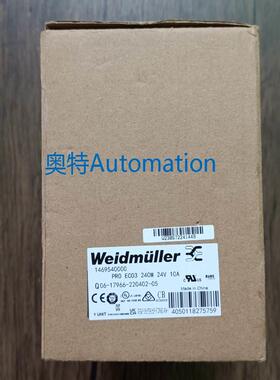 全新原装 魏德米勒 Q06-17966-220402-05电源1469540000 现货议价