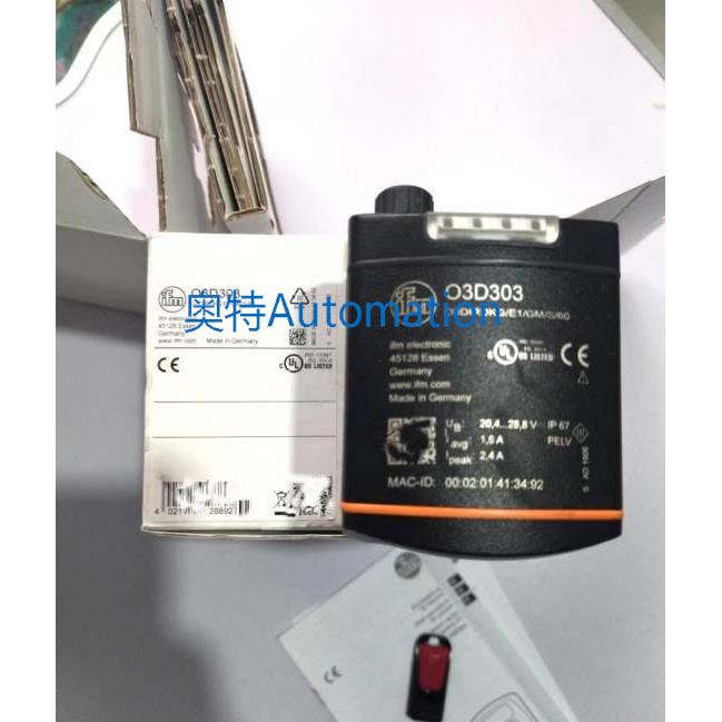 IFM O3D303 易福门全新3D物体识别传感器 03D303 现货议价$