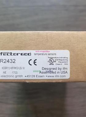 配件全新原装正品 IFM TR2432 温度传感器 现货销售议价