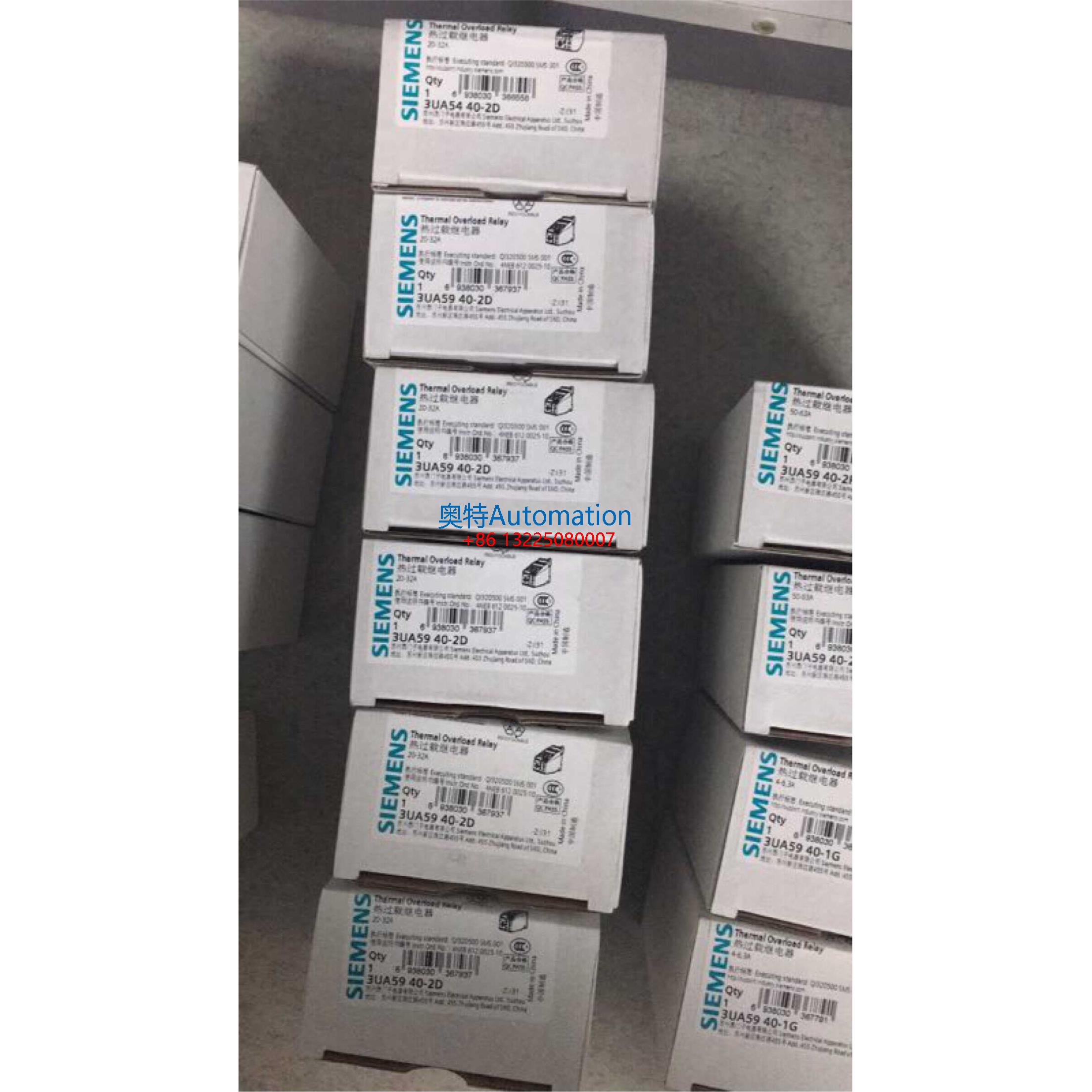 西门子SIEMENS热过载继电器 3ua59402d 全新现货3UA59 40-2D议价$