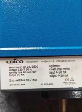 配件欧宝EBICO伺服电机  02-25+2500议价