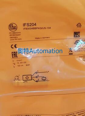 IFM IFS204 IFS206 IFS208 IFS211 全新原装易福门 现货议价$