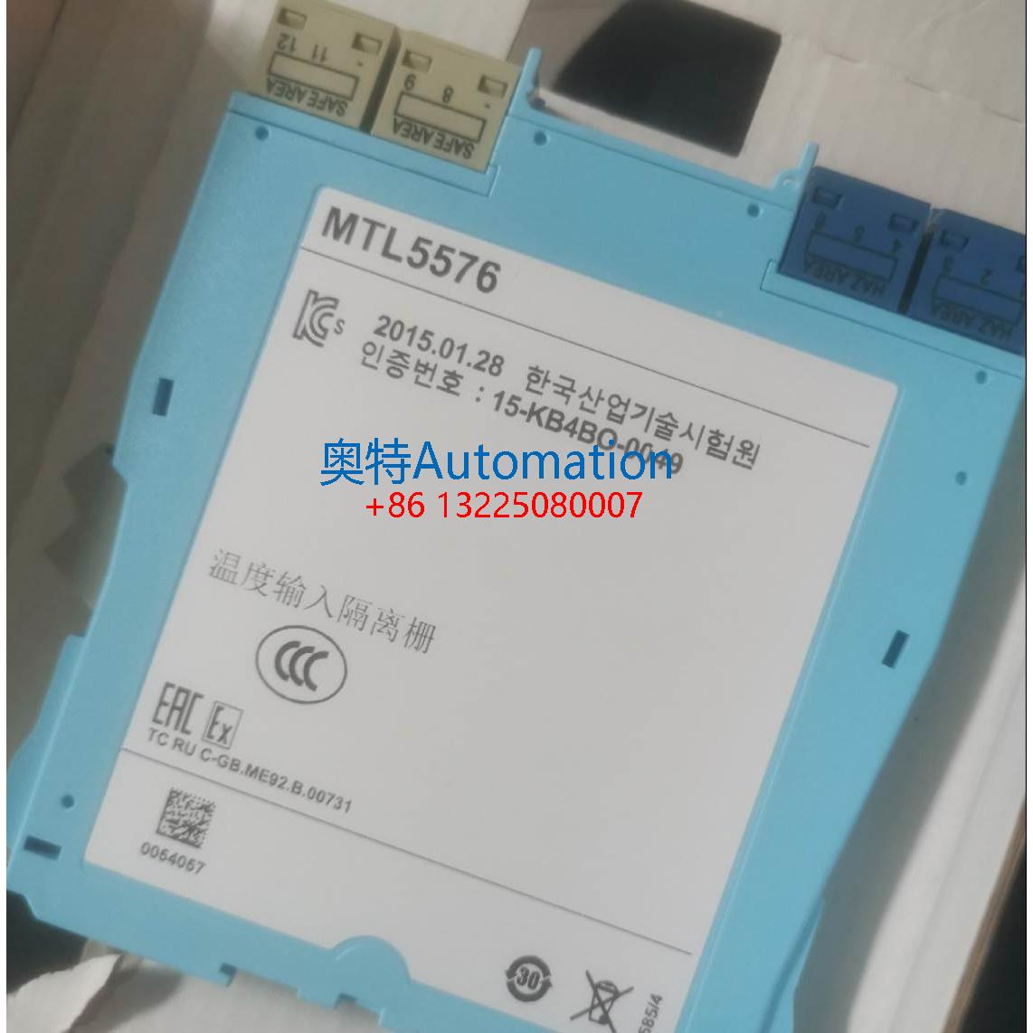 英国MTL安全栅MTL5576 RTD隔离栅模块议价$