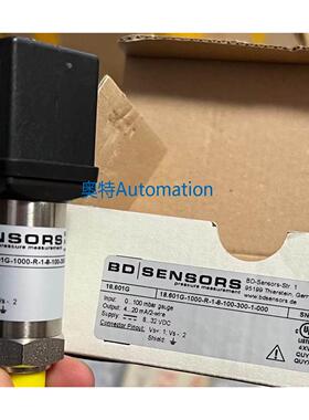 18.601G-1000-R-1-8-100-300-1-000 0-100mbar 博德 全新原装议价