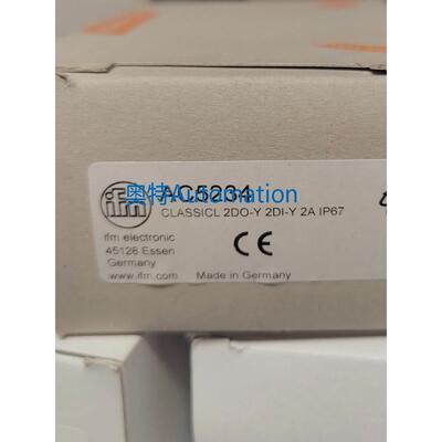 IFM AC5234 AC5245 AC5250 AC5253 全新原装易福门 现货议价$