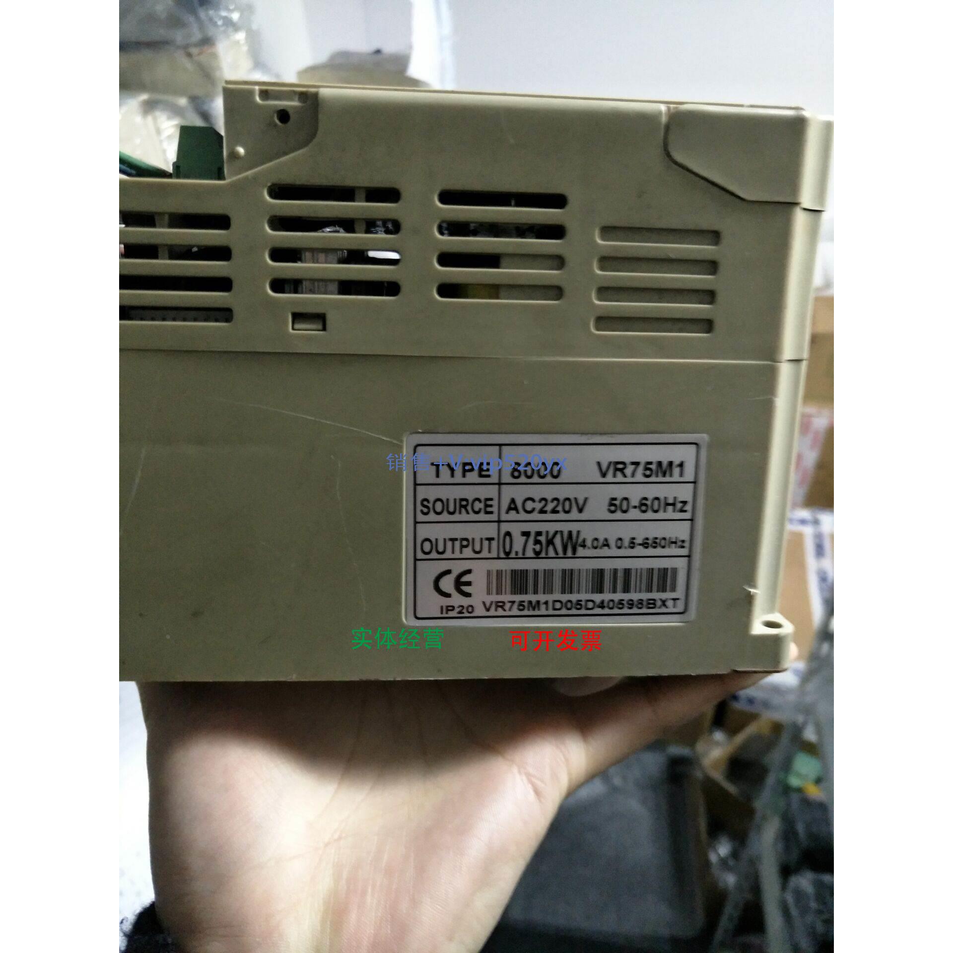 现货供应三晶8000 VR75M1现货VR75M1功能完好，现货出售，实物图