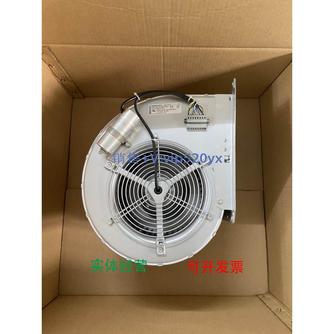 现货供应ebmpapst D4E225-CC01-02 230V 2.84A M4E074-LA 风淋室