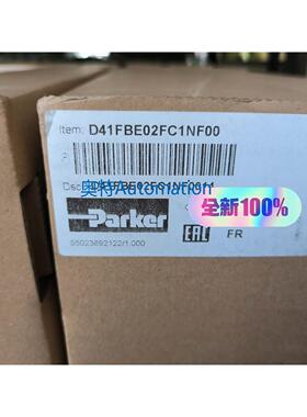 派克比例阀 D41FBE02FC1NF00全新原装议价议价$