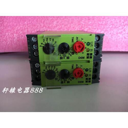进口奥地利TELE继电器 D6M 时间继电器VDE0435 12-240V议价$