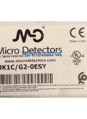 全新意大利MD墨迪超声波传感器UK1C/G2-OESY原装现货 欢迎咨询议