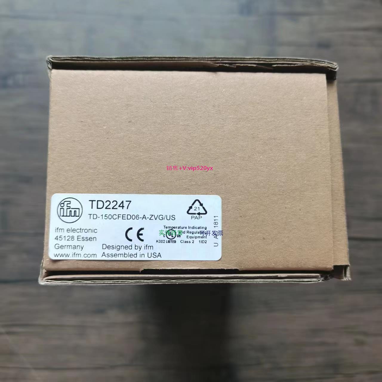 配件全新原装正品 IFM易福门 TD2247 温度变送器 现货销售议价
