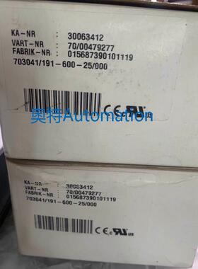 全新原装久茂703041/191-600-25/000 70/00479277议价$