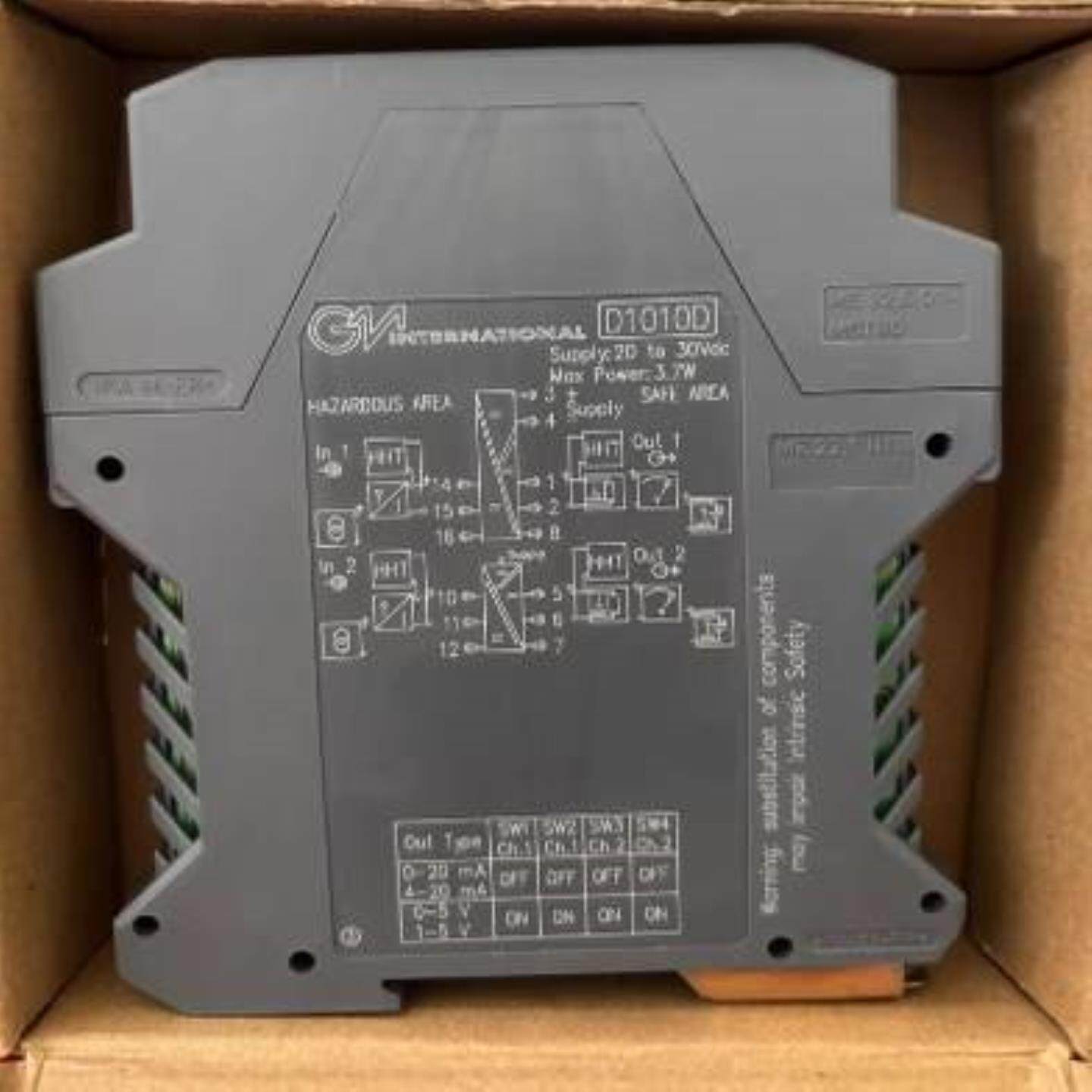 配件GMI D1010D 双通道中继器电源 GMI基玛伊安全栅模块议价