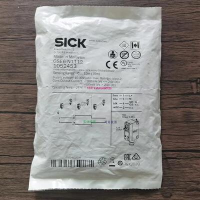 配件全新原装正品 西克 GSE6-N1112 1052453 光电开关 现货销售议