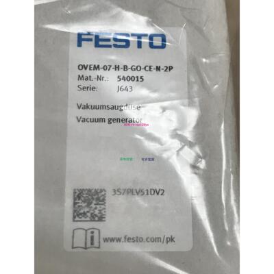 配件费斯托真空发生器 OVEM-07-H-B-GO-CE-N-2P 540015原装正品议