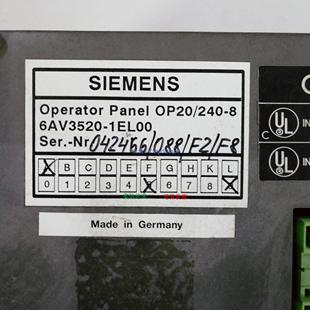 现货供应全新显示屏 1EL00 6AV3520