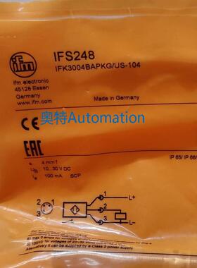 【包邮】IFM IFS248 IFS249 IFS250 IFS260 全新原装易福门议价$