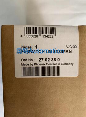 全新菲尼克斯交换机SWITCHLM 8TX/MAN -现货2702360议价$