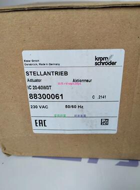 配件德国KROM霍科德 风门执行器 IC 20-60W3T IC 50-30W20TR10现