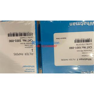 原装 100片 盒 议价$ 促销 090 英国whatman定性滤纸1001 90mm