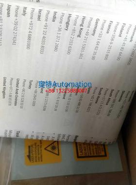 原装SICK全新OD2-P300W200IO 激光测距仪OD2-P300W200I0 6048912