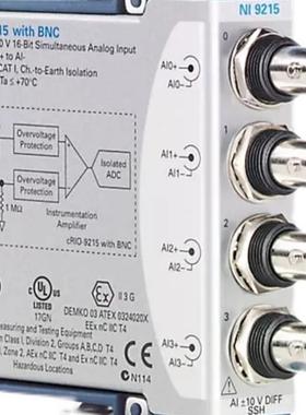 配件全新NI 9215电压输入模块BNC口 779138-01 螺栓端子口779011-