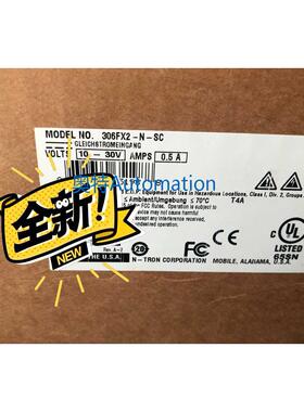 原装美国进口N-TRON以太网管理型交换机306FX2-N-SC现货议价$