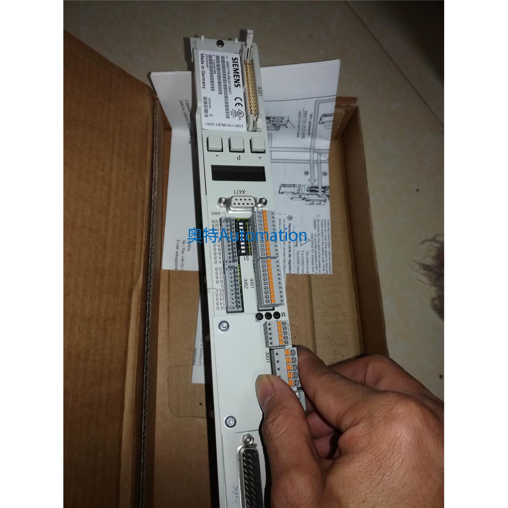 全新原装6SN1118-0NJ01-0AA1西门子伺服轴卡议价$