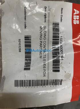 ABB框架断路器E1/E6插件活动部分带脱扣器 1SDAX00012R1议价*