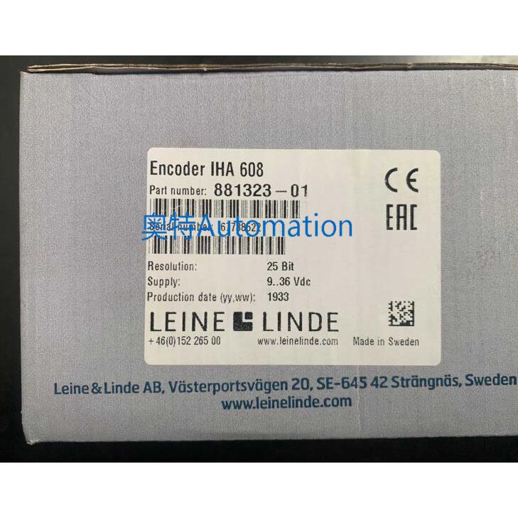 全新LEINE LINDE 林德编码器IHA 608现货 881323-01议价$