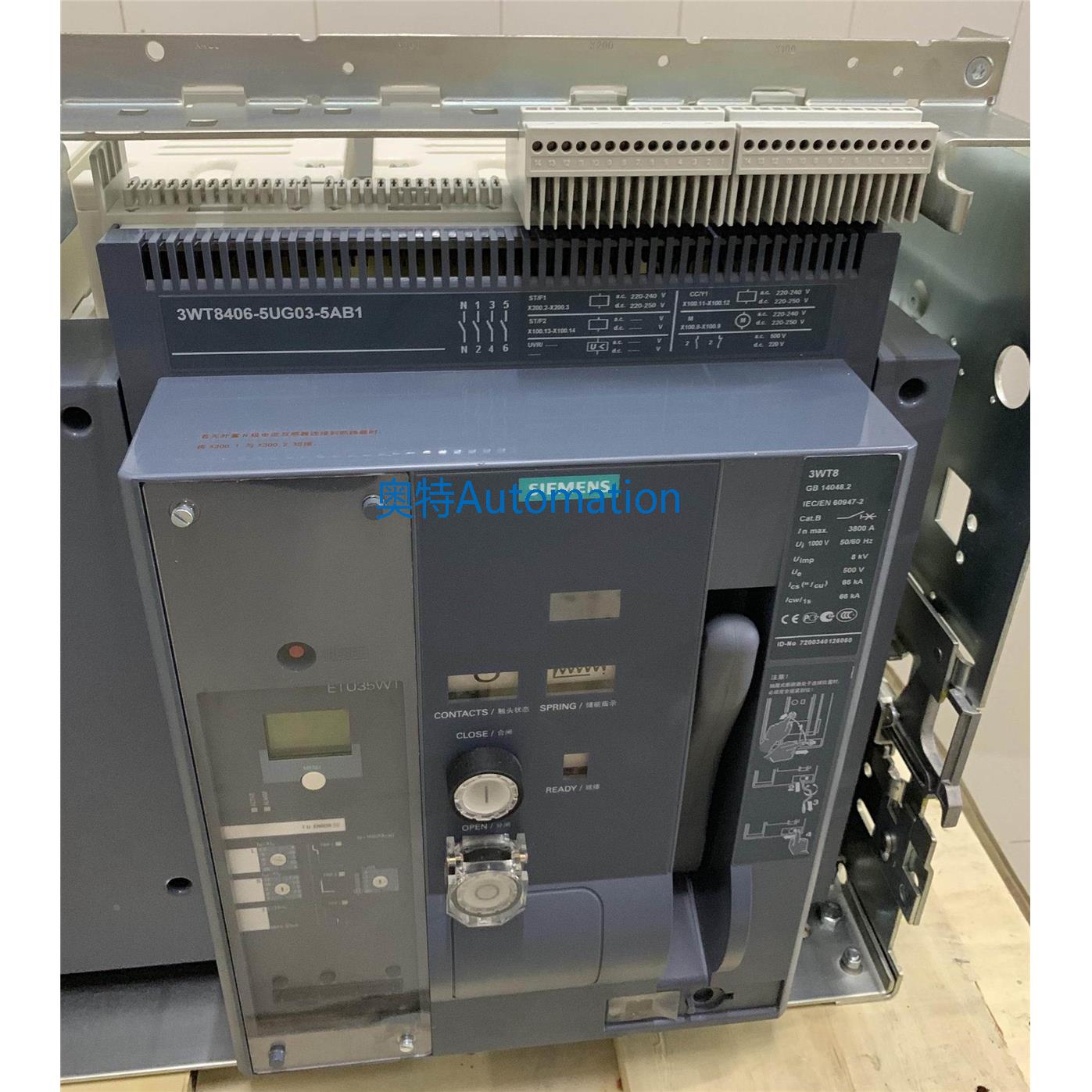 西门子3WT8322-5UG04-5AB1 空气开关3WT8智能框架断路器3200A议价